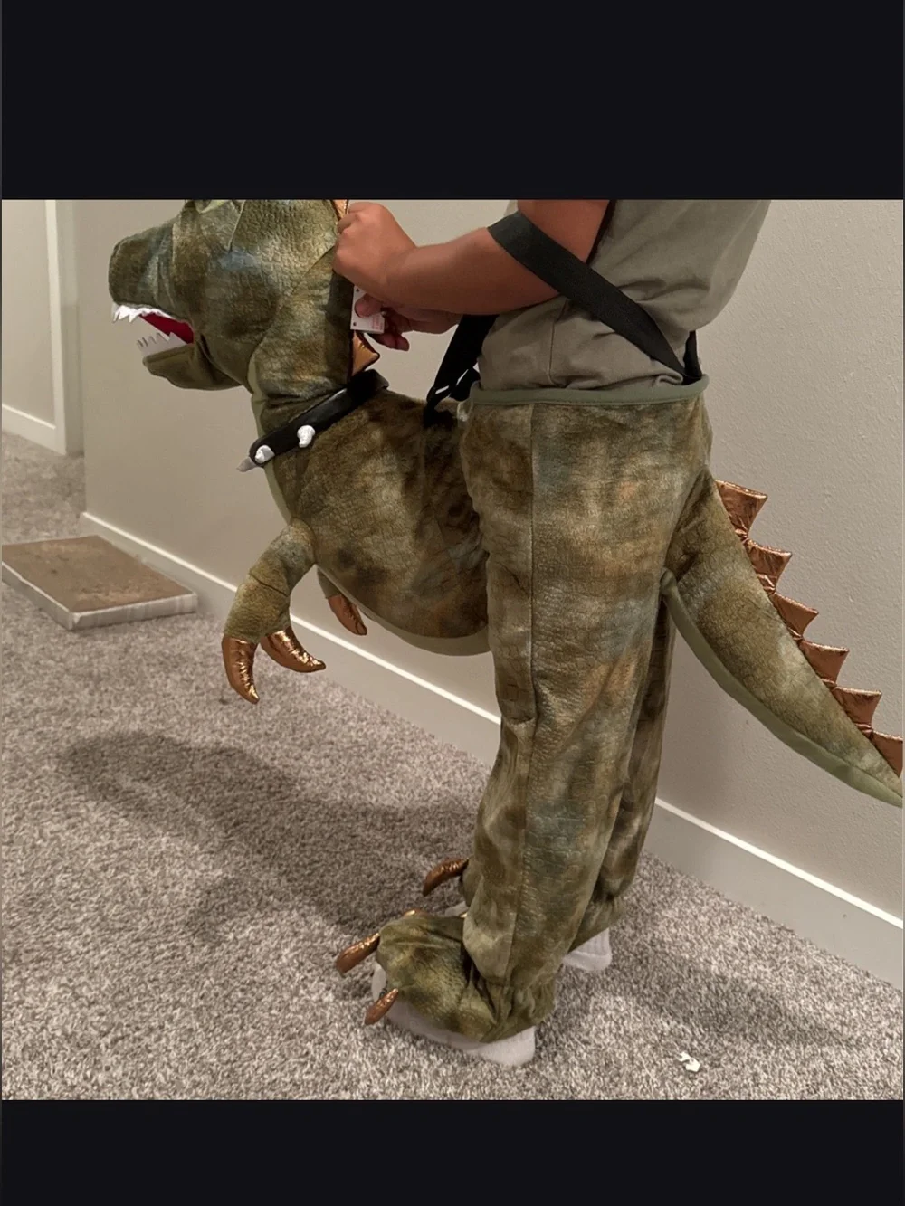 Ministry of Rascals Kids Dinosaur Halloween Costume